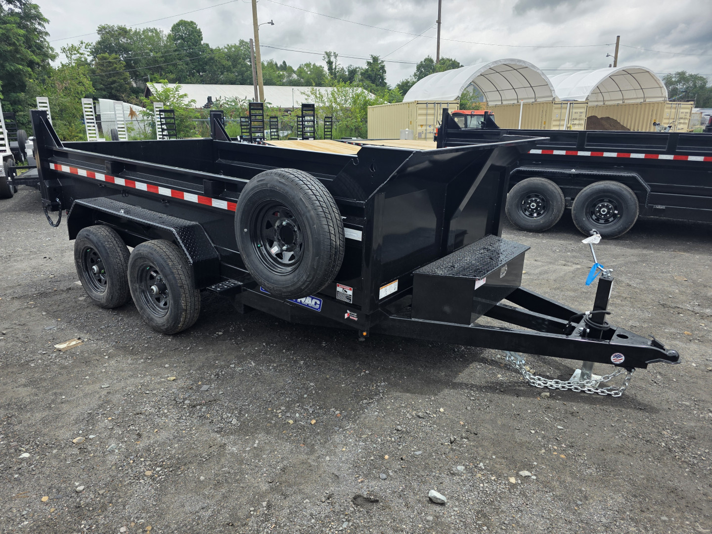 New 2026 Sure-Trac 6X12 10K - RAMPS Dump Trailer