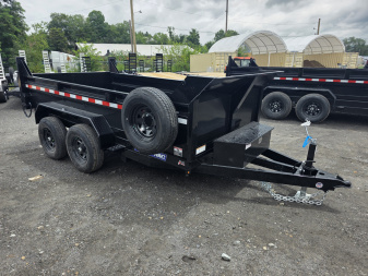 New 2026 Sure-Trac 6X12 10K - RAMPS Dump Trailer