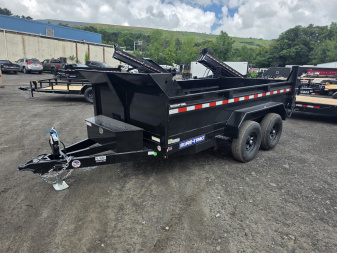 New 2026 Sure-Trac 6X12 10K - RAMPS Dump Trailer