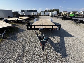 New 2026 PJ TRAILERS CARHAULER C5202 83X20 TA DOVETAIL W/ SLIDE IN RAMPS (GVW:7000) BLACK
