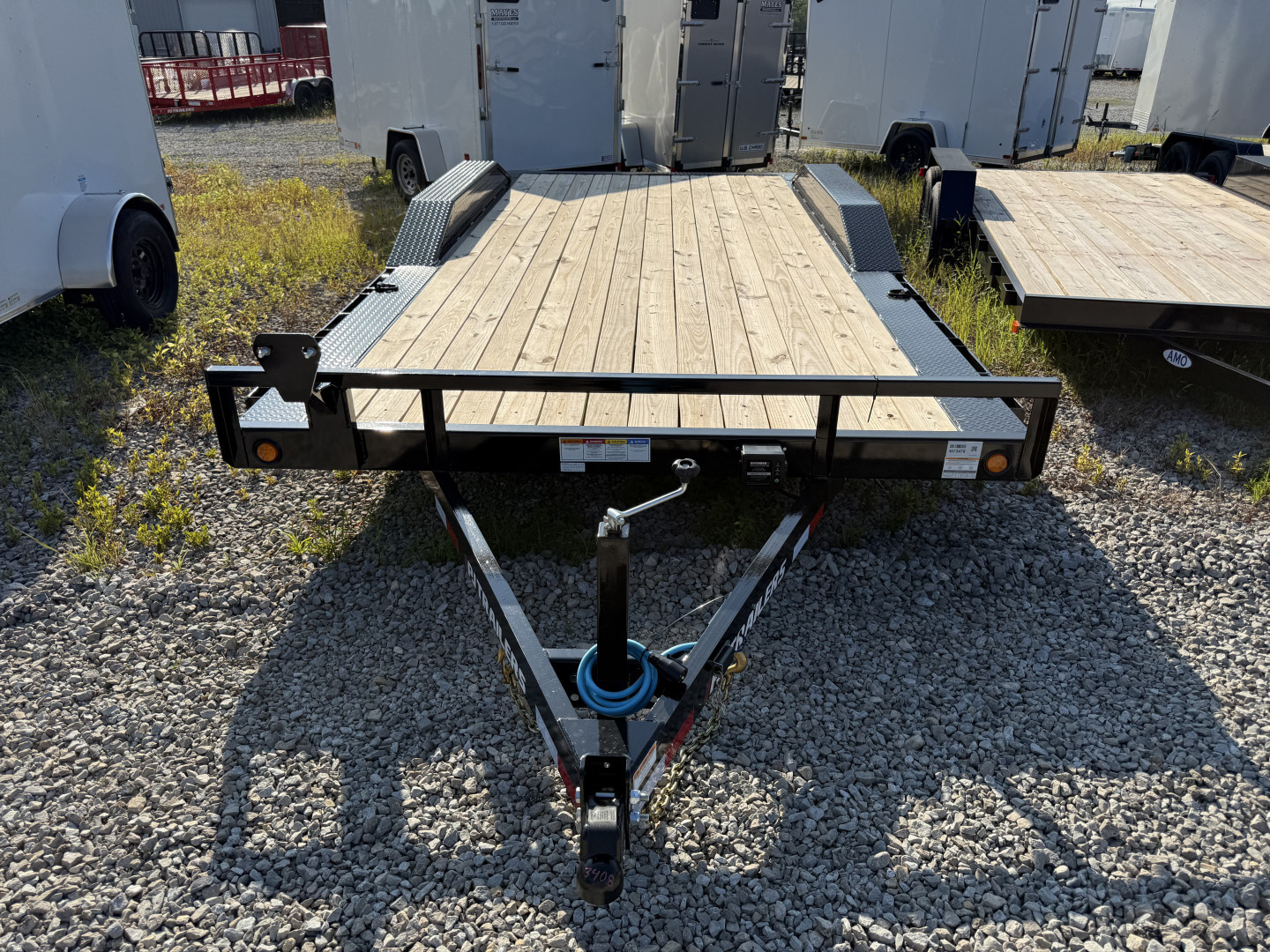 New 2026 PJ TRAILER CARHAULER B5182 83X18 TA BUGGY HAULER DOVETAIL (GVW:9899) BLACK