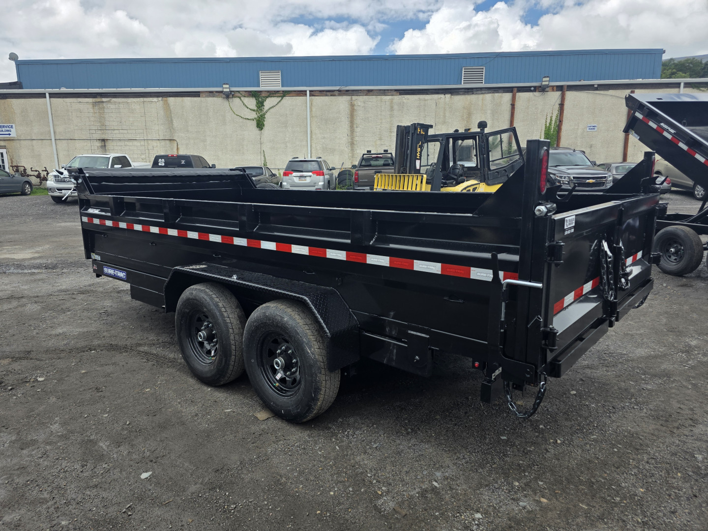 New 2026 Sure-Trac 7X16 14K - SCISSOR Dump Trailer