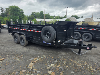New 2026 Sure-Trac 7X16 14K - SCISSOR Dump Trailer