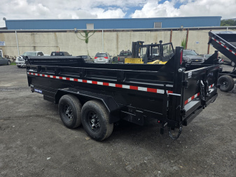 New 2026 Sure-Trac 7X16 14K - SCISSOR Dump Trailer