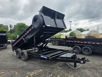 New 2026 Sure-Trac 7X16 14K - SCISSOR Dump Trailer