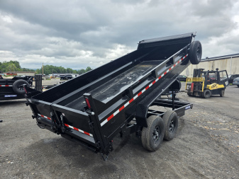 New 2026 Sure-Trac 7X16 14K - SCISSOR Dump Trailer