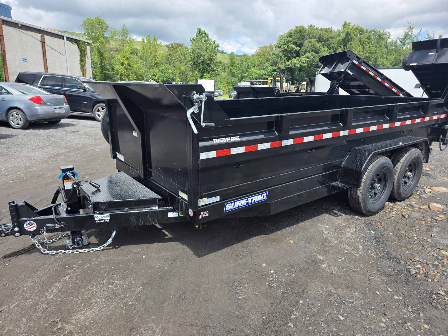 New 2026 Sure-Trac 7X16 14K - SCISSOR Dump Trailer