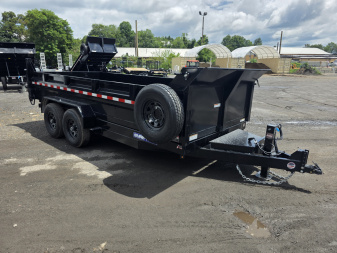 New 2026 Sure-Trac 7X16 14K - SCISSOR Dump Trailer