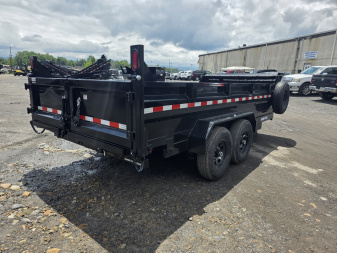 New 2026 Sure-Trac 7X16 14K - SCISSOR Dump Trailer