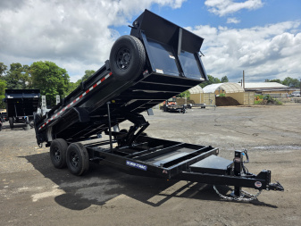 New 2026 Sure-Trac 7X16 14K - SCISSOR Dump Trailer