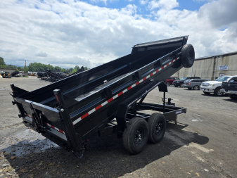 New 2026 Sure-Trac 7X16 14K - SCISSOR Dump Trailer