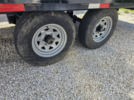 Used 2023 Sure-Trac 102" X 18' 10K Deckover Trailer