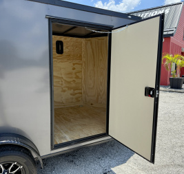 New 2026 Rock Solid Cargo 7x14 Ramp Door 7K Polycore Cargo / Enclosed Trailer