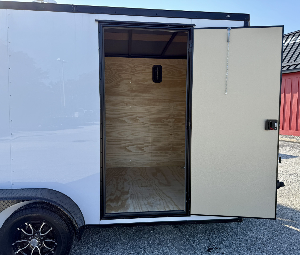 New 2026 Rock Solid Cargo 7x14 Rear Ramp Door 7K Polycore Cargo / Enclosed Trailer