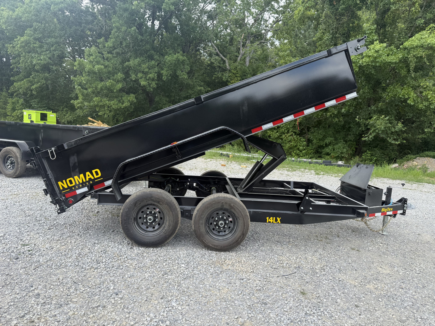 New 2026 BIG TEX 14LX Dump Trailer 6'11”X12' SCISSOR HOIST , TARP
