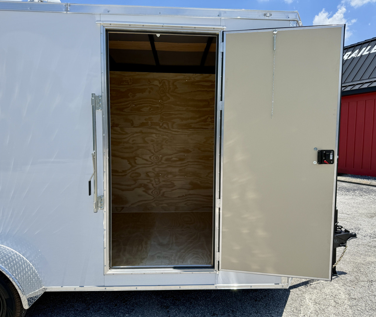 New 2026 Rock Solid Cargo 7x16Rear Ramp Door 7K Polycore Cargo / Enclosed Trailer