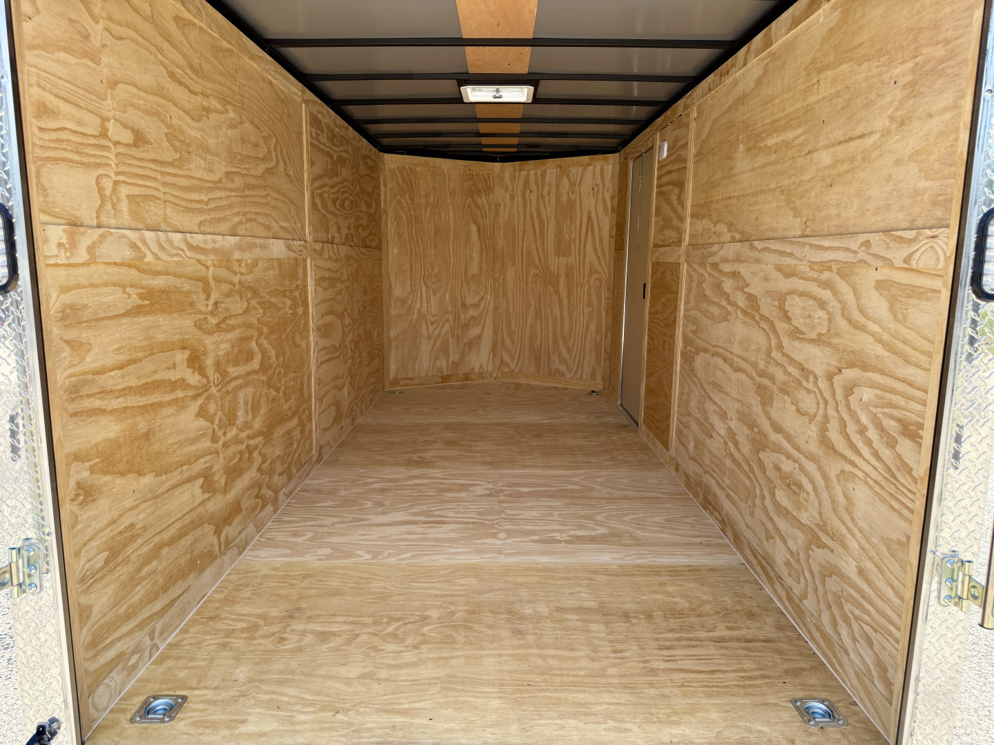 New 2026 Rock Solid Cargo 7x16Rear Ramp Door 7K Polycore Cargo / Enclosed Trailer