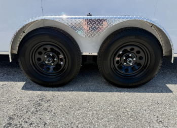 New 2026 Rock Solid Cargo 7x16Rear Ramp Door 7K Polycore Cargo / Enclosed Trailer