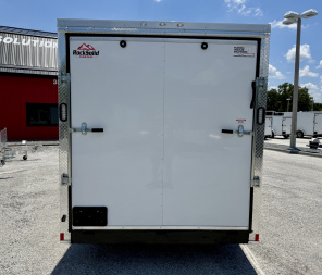 New 2026 Rock Solid Cargo 7x16Rear Ramp Door 7K Polycore Cargo / Enclosed Trailer