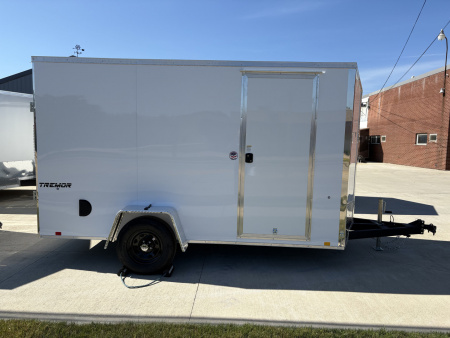 New 2025 Impact Trailers 6'X12' TREMOR WHITE RAMP DOOR CARGO Cargo / Enclosed Trailer