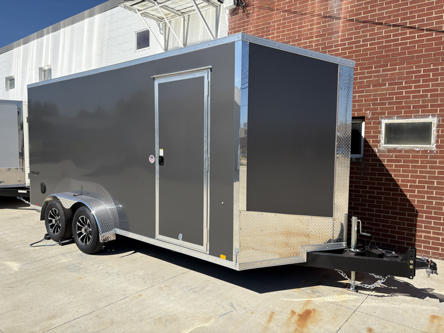 New 2025 Impact Trailers 7'X16 TREMOR FLAT TOP SLOPED V NOSE Cargo ...
