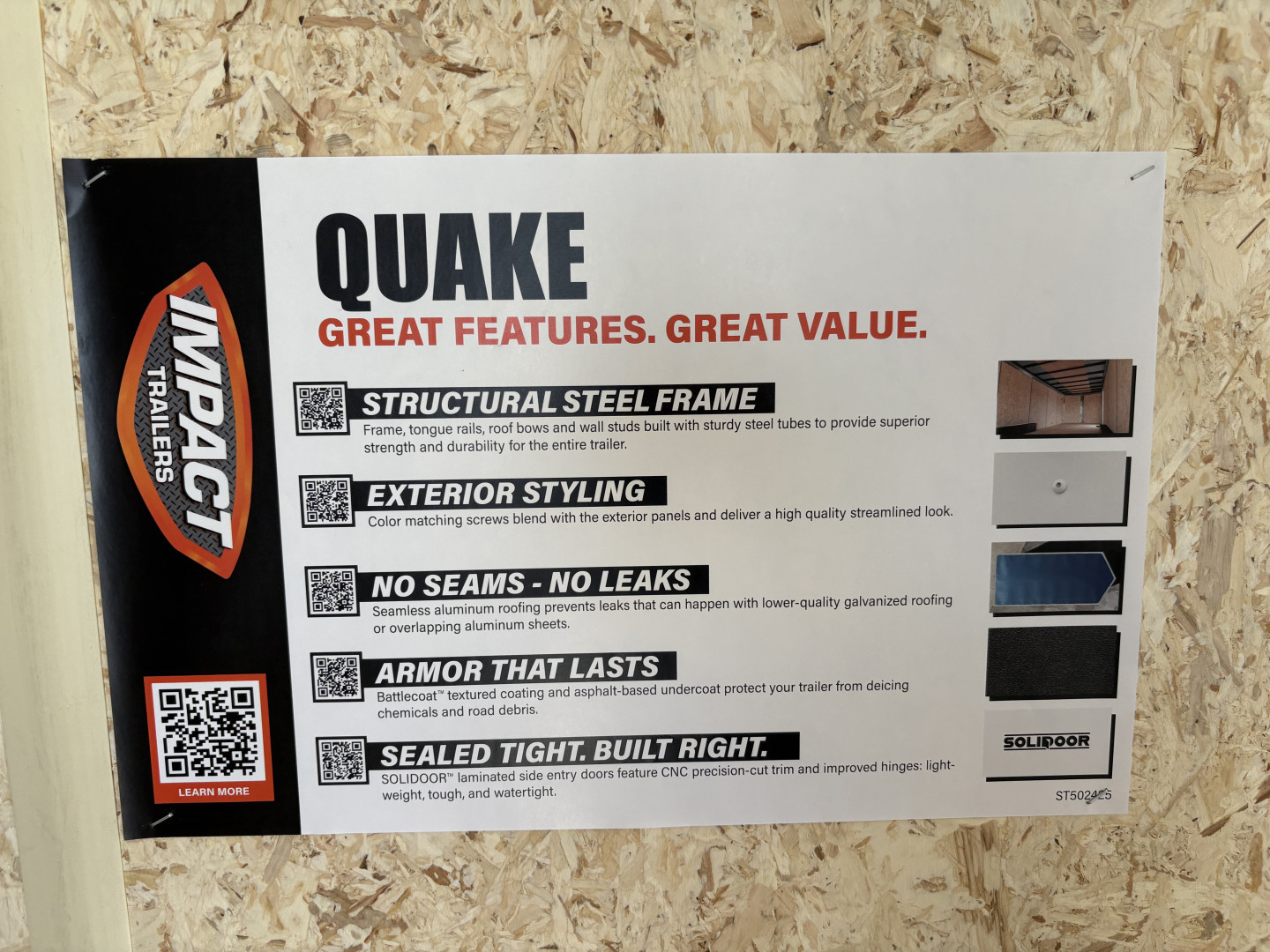 New 2026 Impact Trailers 7X16 RAMP DOOR CARGO Cargo / Enclosed Trailer