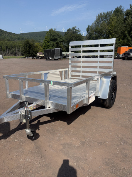 New 2026 Sport Haven 5x8 Deluxe Aluminum Utility Trailer