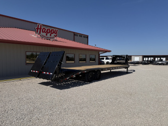 New 2026 PJ 102”x30’ Quest Gooseneck Flatbed w/ Singles – LQ