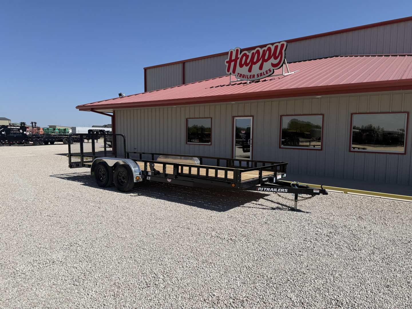 New 2026 PJ 83"x20' Tandem Axle Utility Trailer - UL