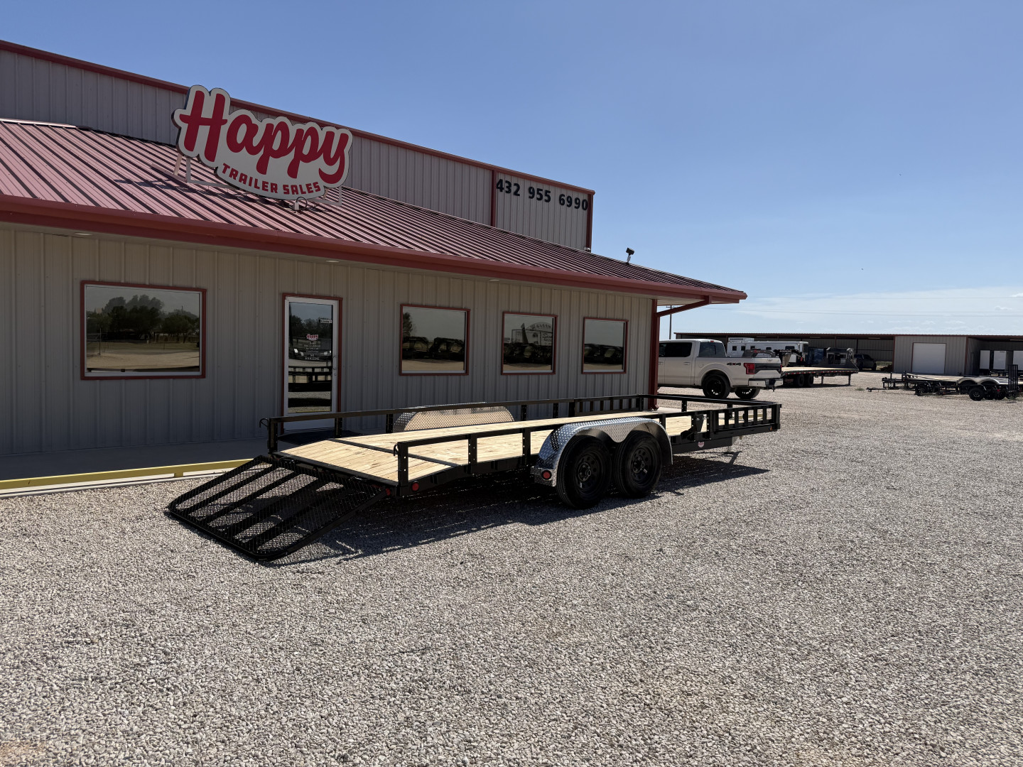 New 2026 PJ 83"x20' Tandem Axle Utility Trailer - UL