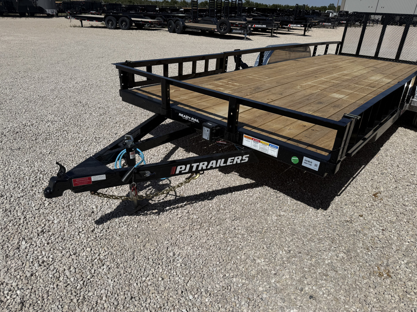 New 2026 PJ 83"x20' Tandem Axle Utility Trailer - UL
