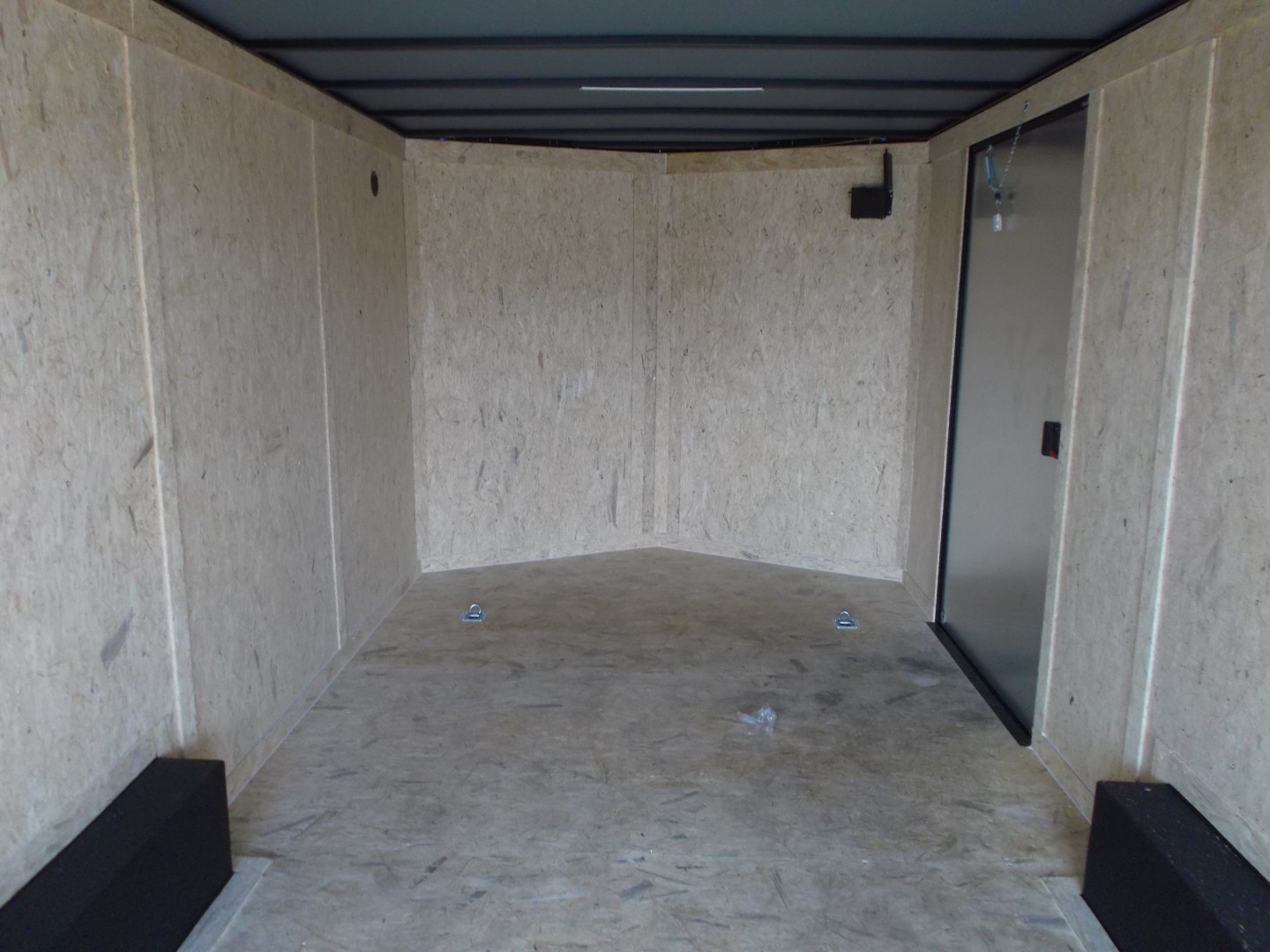 New 2025 Covered Wagon Trailers 8.5x24 Cargo / Enclosed Trailer / Car Hauler / 7ft Interior / 5200# Split Torsion Axles / 48" RV Side Door / 60" Triple Tube Tongue / .080 Black Poly Semi Screwless Exterior / Extra Wide Ramp / Mags / Black Out Package