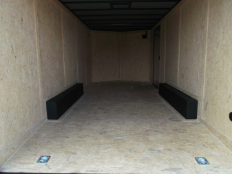 New 2025 Covered Wagon Trailers 8.5x24 Cargo / Enclosed Trailer / Car Hauler / 7ft Interior / 5200# Split Torsion Axles / 48" RV Side Door / 60" Triple Tube Tongue / .080 Black Poly Semi Screwless Exterior / Extra Wide Ramp / Mags / Black Out Package