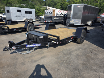 New 2025 Sure-Trac 78X12 7.8K TILT Equipment Trailer