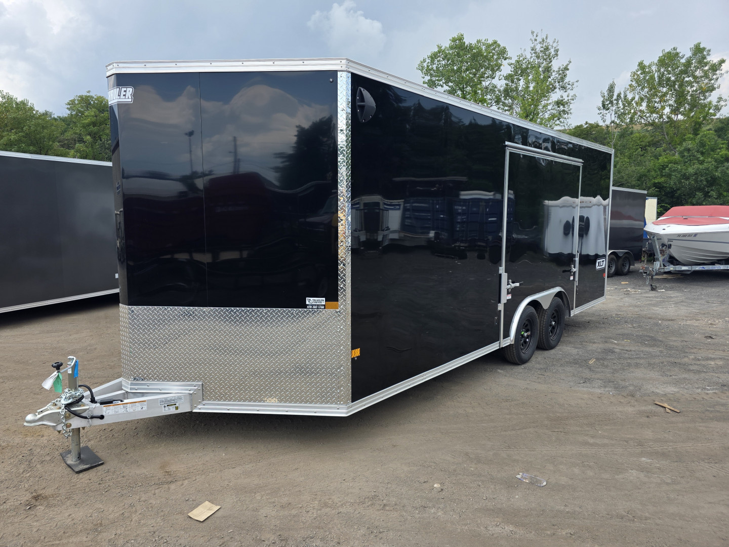 New 2026 Mission XLT 8.5X20 7K - ESCAPE DOOR Car / Racing Trailer