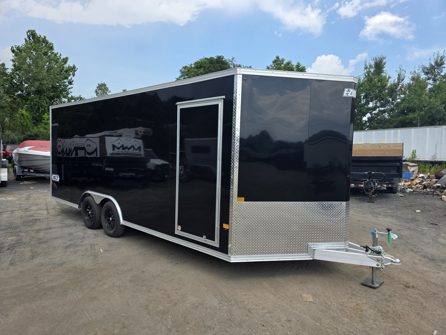 New 2026 Mission XLT 8.5X20 7K - ESCAPE DOOR Car / Racing Trailer