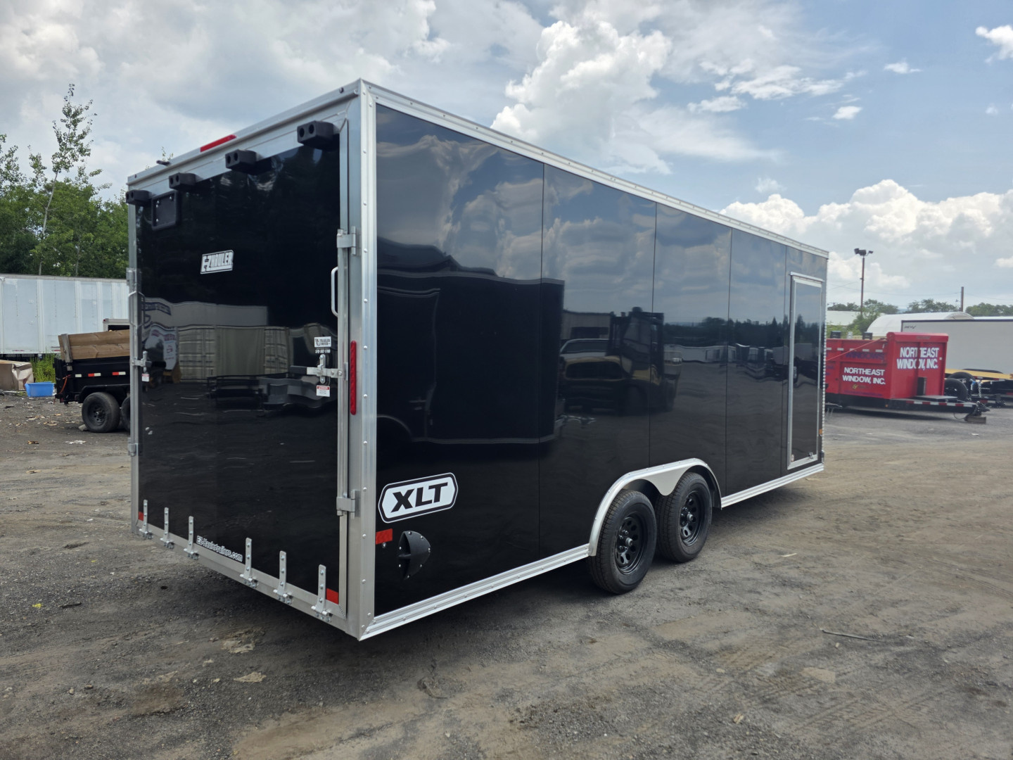 New 2026 Mission XLT 8.5X20 7K - ESCAPE DOOR Car / Racing Trailer