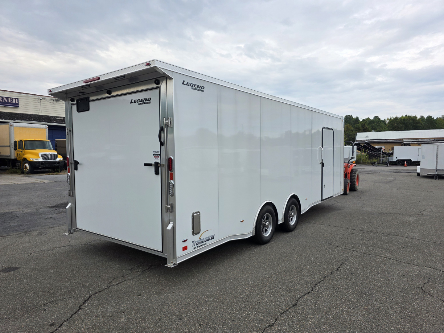 New 2026 Legend Trailers TMR 8.5X24 10K - ALUM Car / Racing Trailer