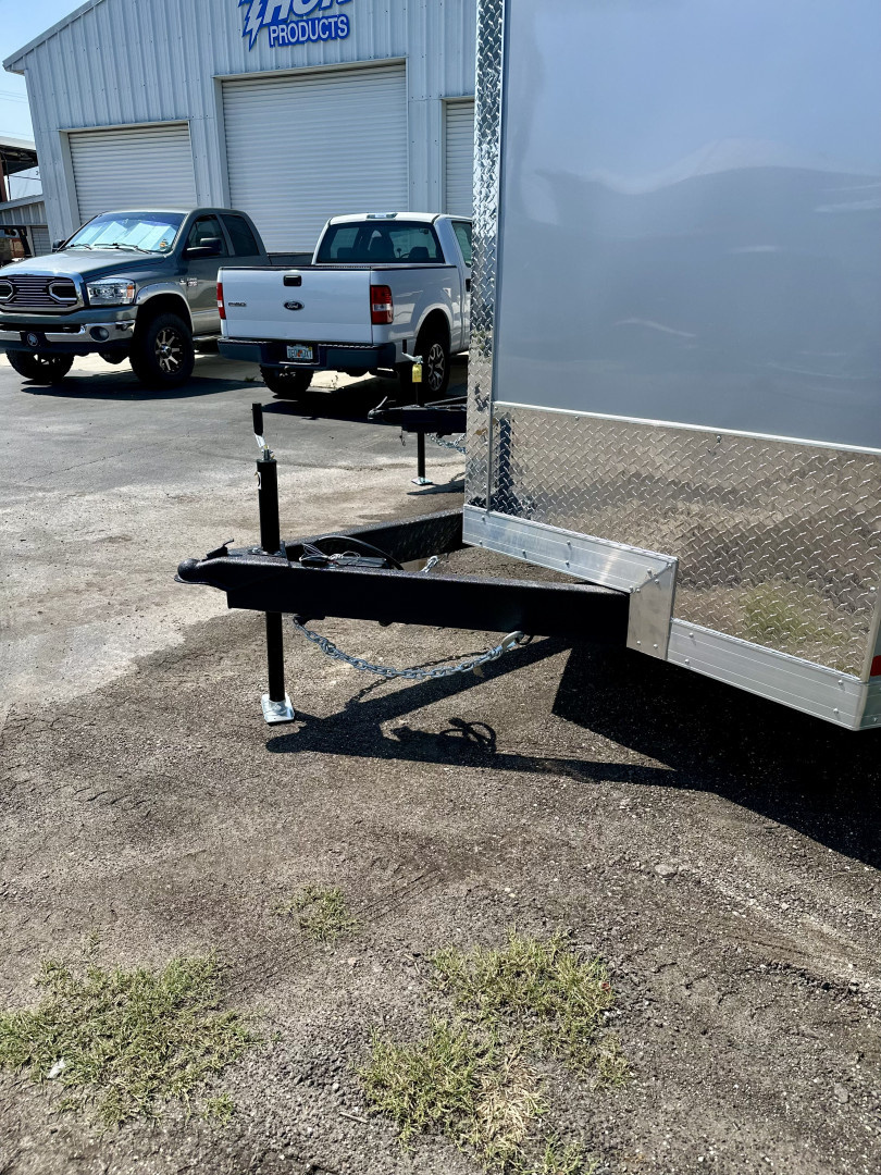 New 2025 Covered Wagon Trailers 7X16 TA WITH DOUBLE REAR DOORS Cargo / Enclosed Trailer