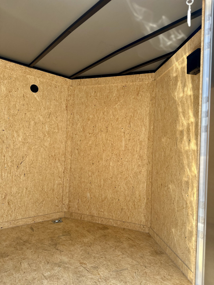 New 2025 Covered Wagon Trailers 7X14 TA BLUE POLYCORE WITH RAMP Cargo / Enclosed Trailer