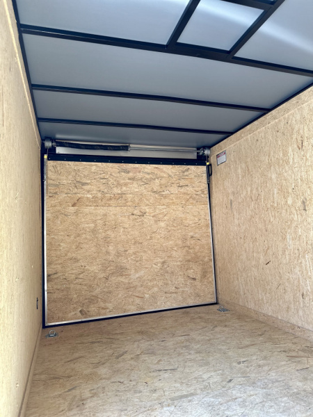 New 2025 Covered Wagon Trailers 7X14 TA BLUE POLYCORE WITH RAMP Cargo / Enclosed Trailer