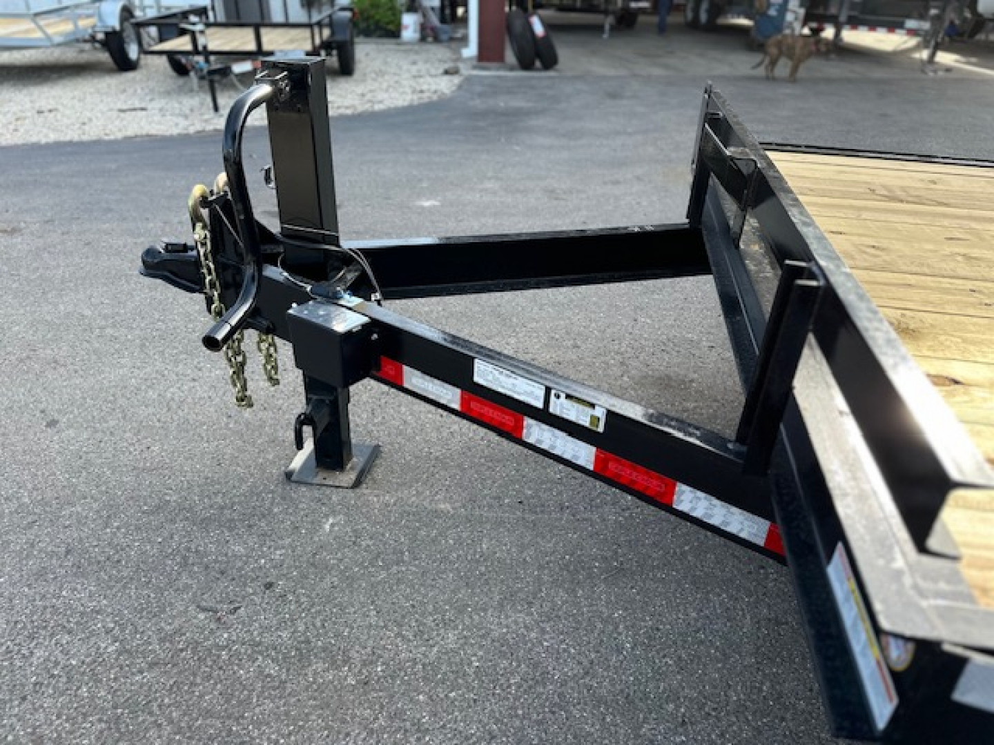 New 2025 Triple Crown Trailers 7X20 TA 14K WITH RAMPS Equipment Trailer