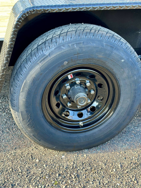 New 2025 Triple Crown Trailers 7X20 TA 14K WITH RAMPS Equipment Trailer