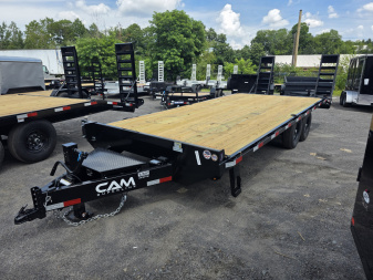 New 2025 Cam Superline 8.5X18+4 15.4K Flatbed Trailer