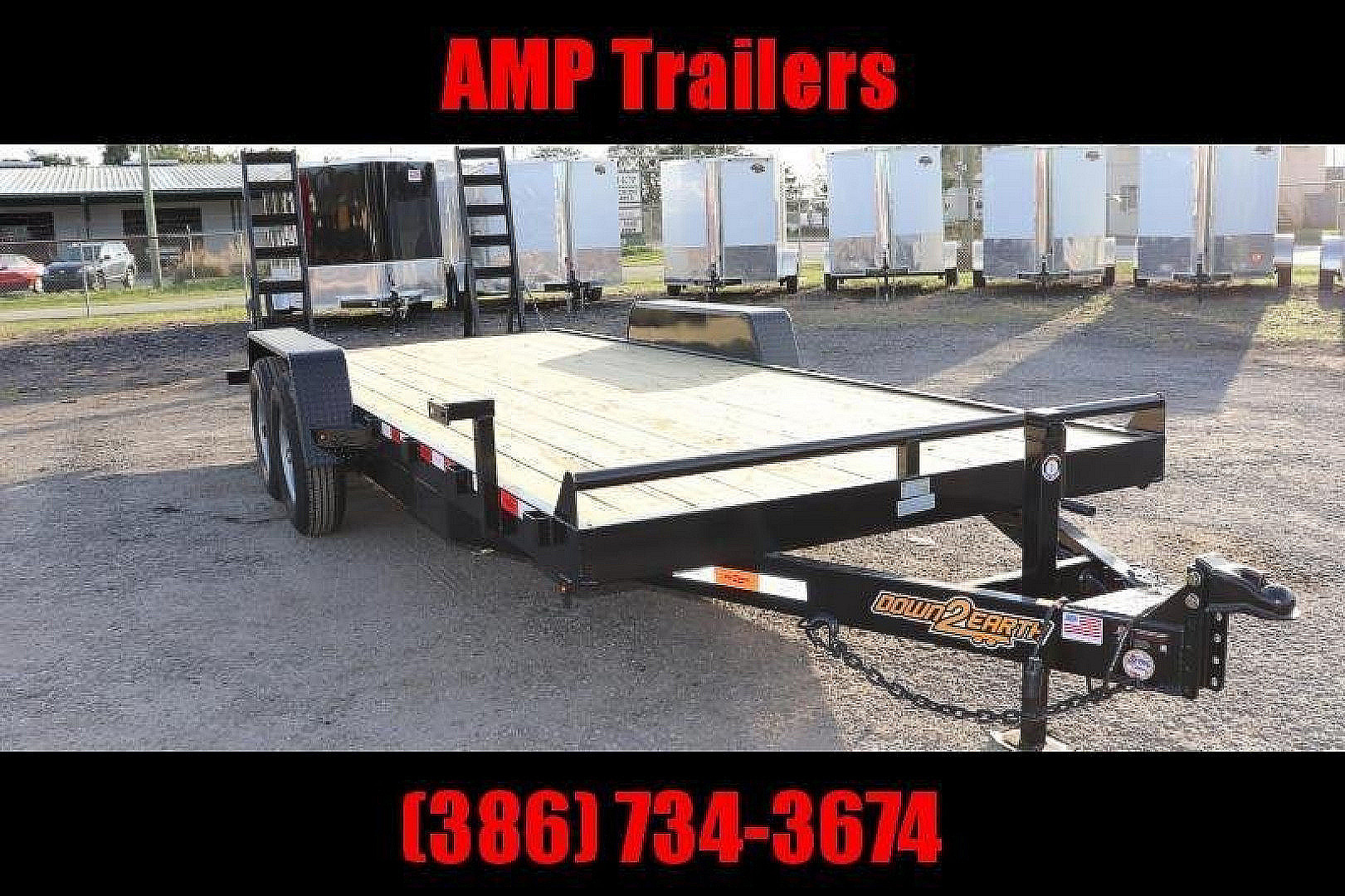 New 2026 Down 2 Earth Trailers D2E 82x20 5 Ton EQ Equipment Trailer