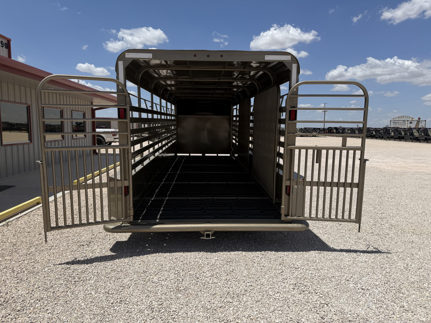 New 2026 Good Guys 6'8"x24' GN Steel Top Livestock Trailer - Stockman
