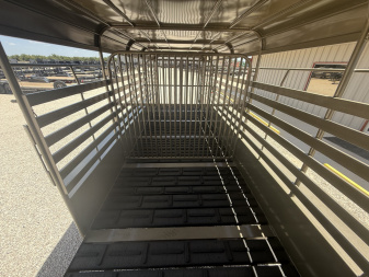 New 2026 Good Guys 6'8"x24' GN Steel Top Livestock Trailer - Stockman