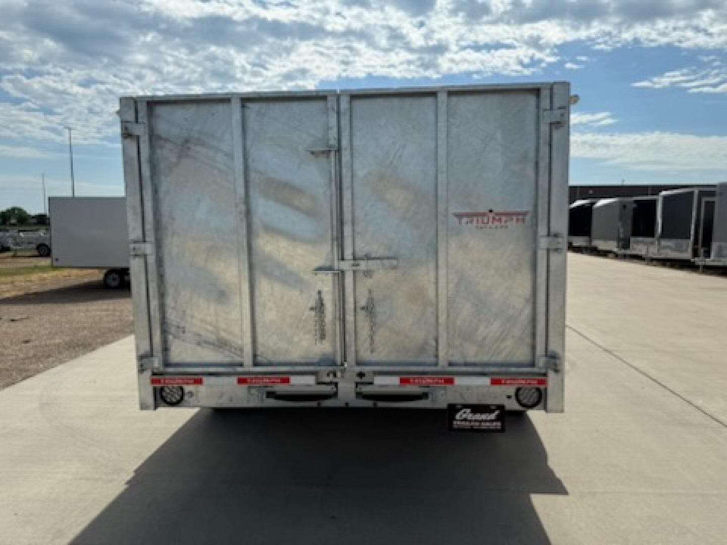 New 2026 Triumph Trailers GD10-TA82X16-10K-GN-4 Dump Trailer-4' Sides