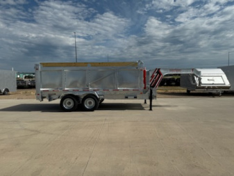 New 2026 Triumph Trailers GD10-TA82X16-10K-GN-4 Dump Trailer-4' Sides