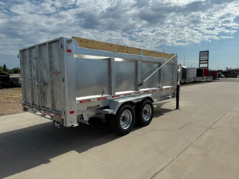 New 2026 Triumph Trailers GD10-TA82X16-10K-GN-4 Dump Trailer-4' Sides